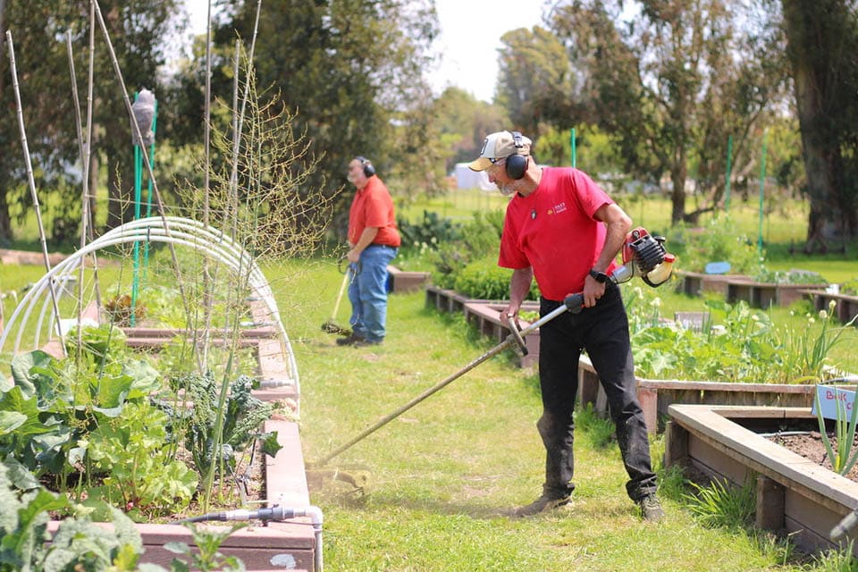 Hauling Yard Maintenance Building Skills and Serving the Community